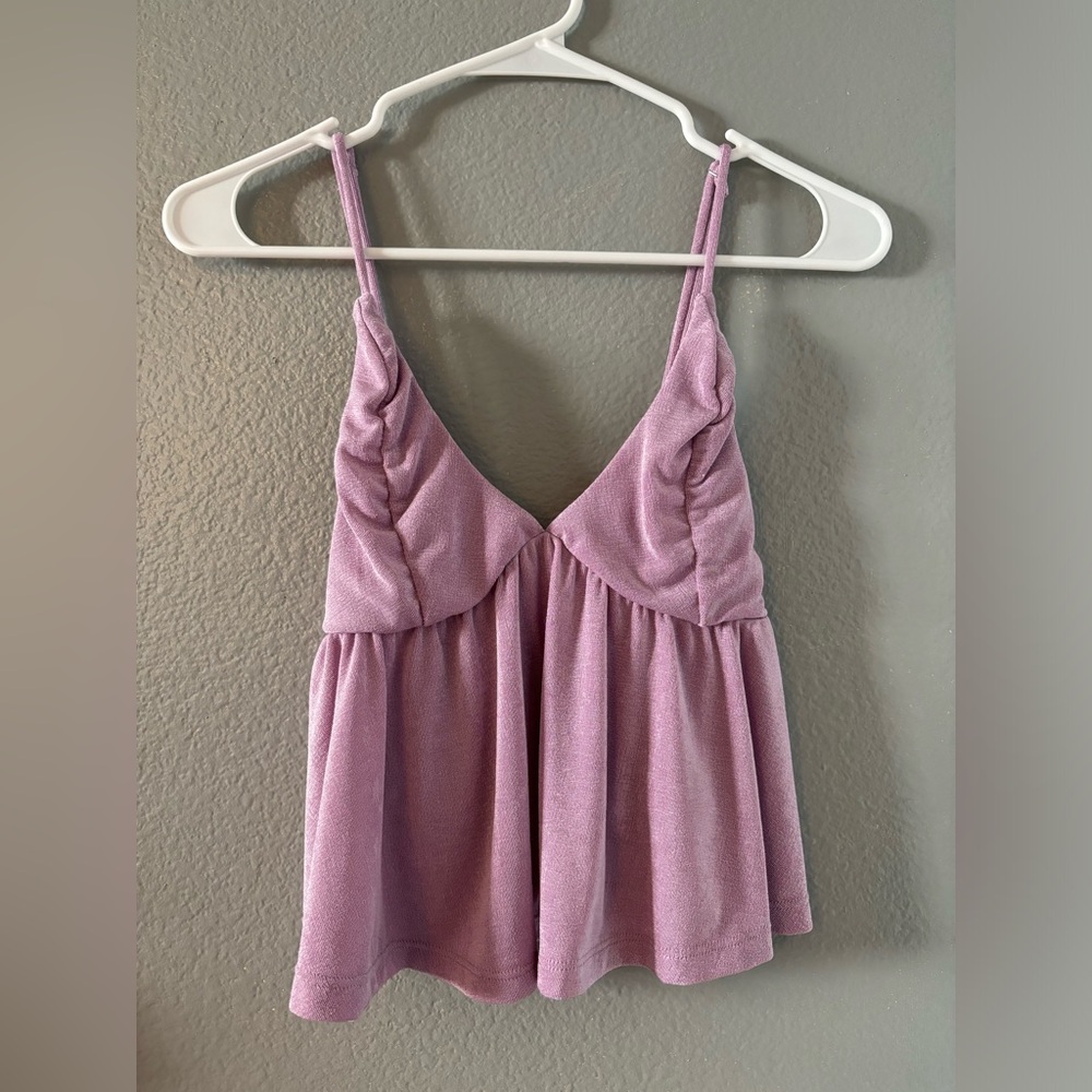 Purple tank top